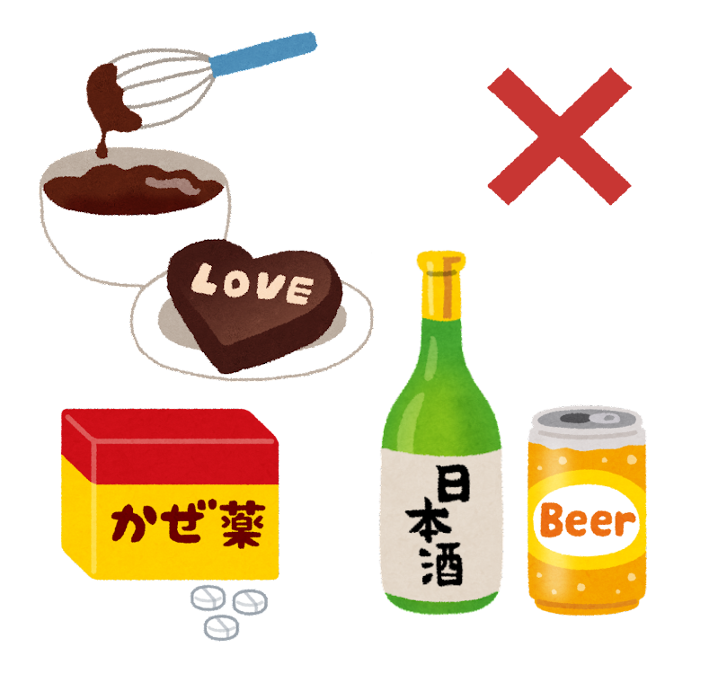 寄付を受け付けていない食品例